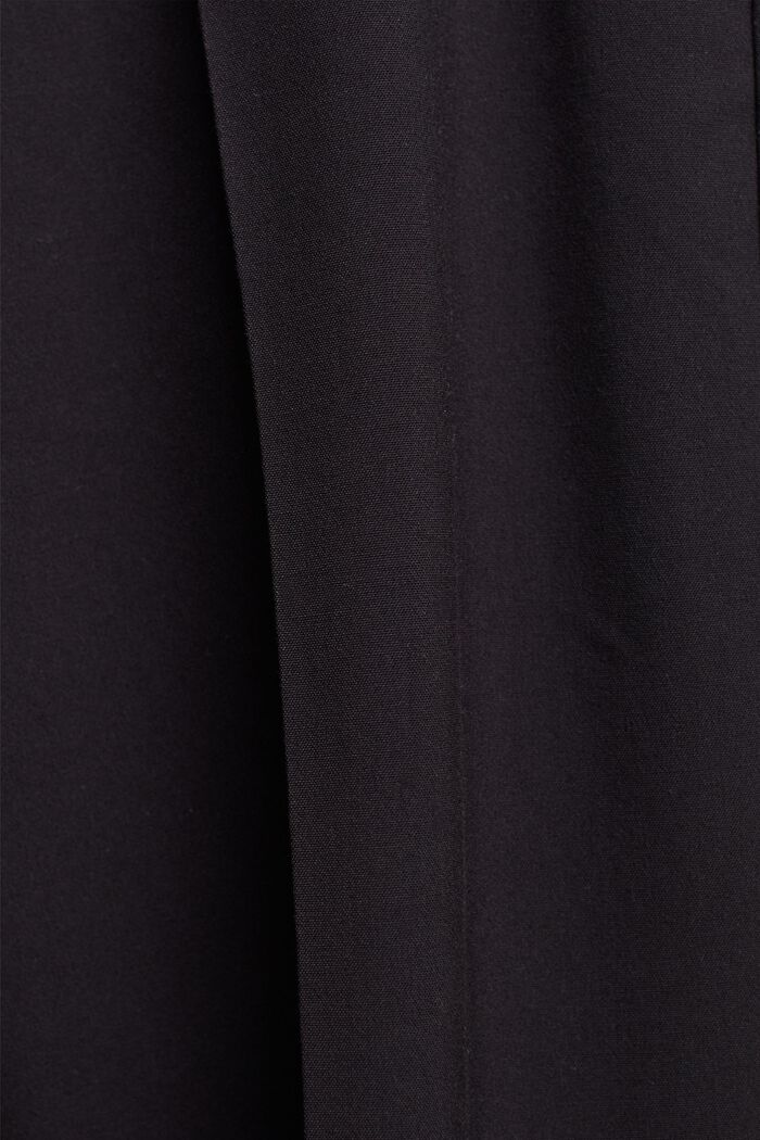 Jerseyhose mit Plisseefalten, BLACK, detail image number 6
