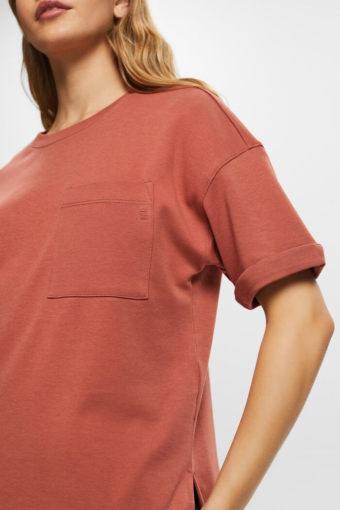 Online in ESPRIT Shop unserem mit Oversized - aufgesetzter T-Shirt Tasche