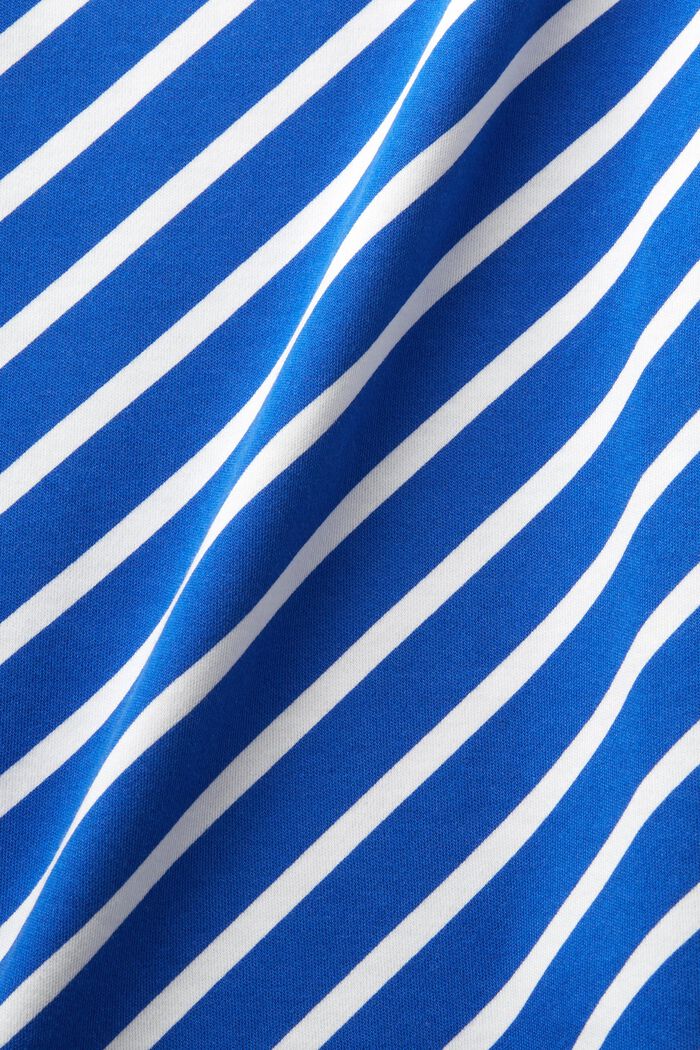 Ärmelloses T-Shirt mit Streifen, BRIGHT BLUE, detail image number 4