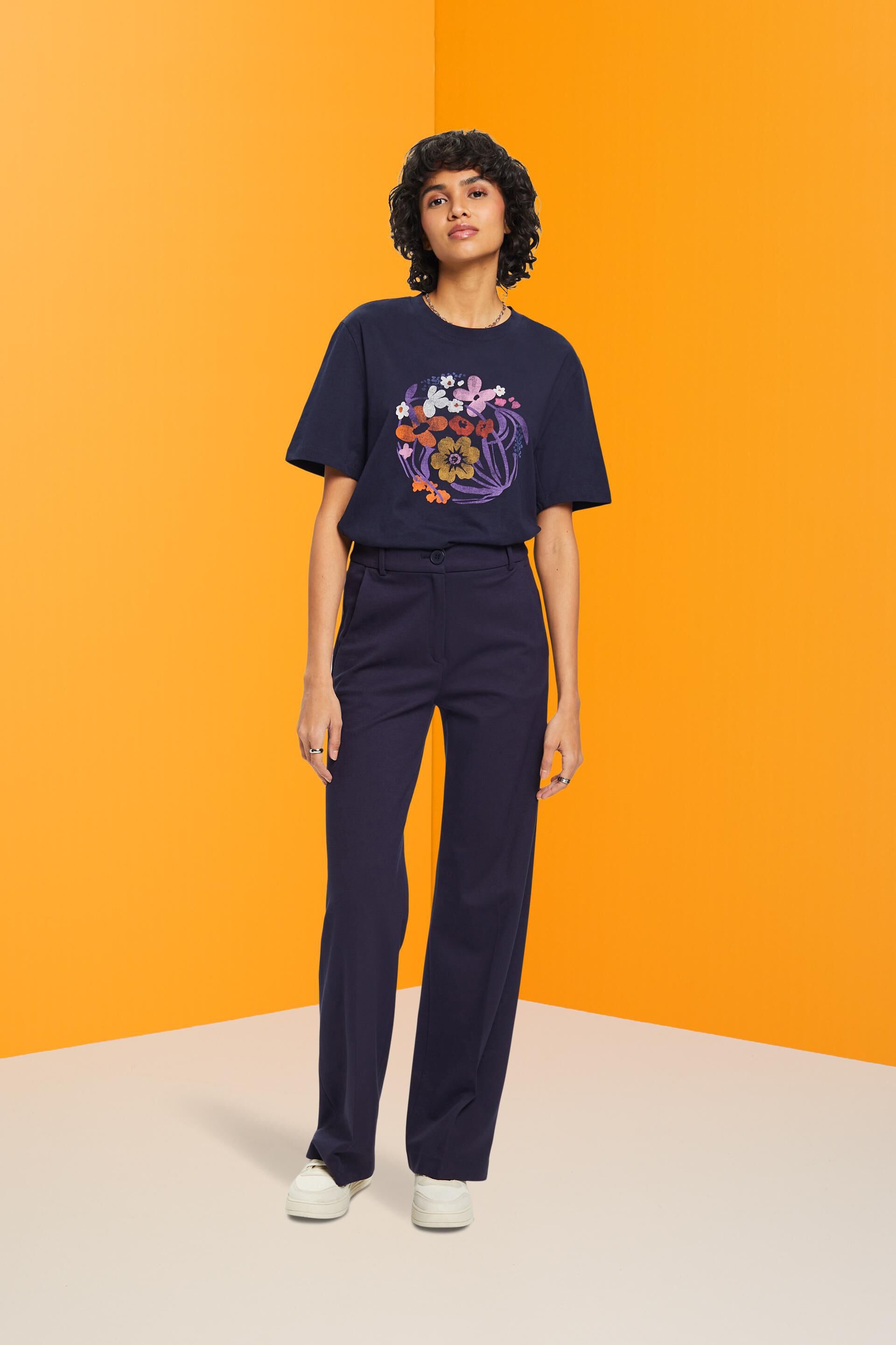 in Blumen-Print mit Shop - Online unserem ESPRIT T-Shirt